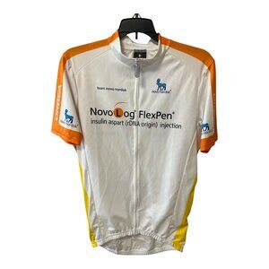 Team Novo Nordisk Cycling Jersey Nalini XL Full Zip Orbea Shimano Promo